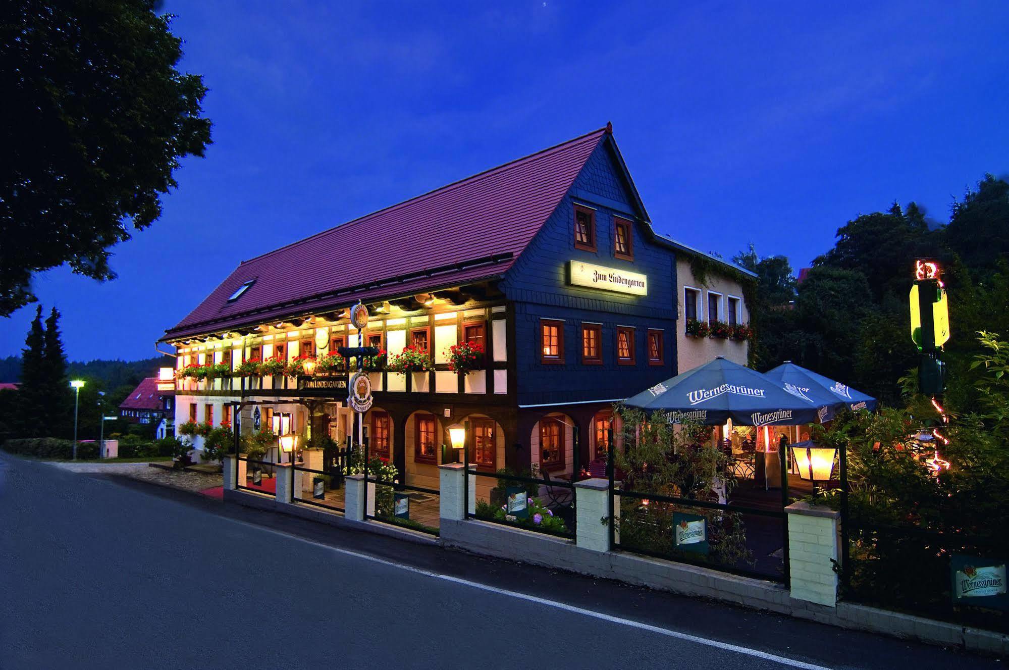 Romantik Hotel Zum Lindengarten 쿠로르트존스도르프 외부 사진